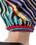 Men's Bohemian Lucid Lines Print Harem Baggy Genie Yoga Drop Crotch Pants Joggers Sweatpants Trousers