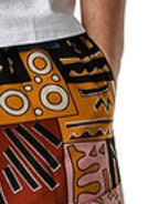 Men's Bohemian Tribal Print Harem Baggy Genie Yoga Drop Crotch Pants Joggers Sweatpants Trousers