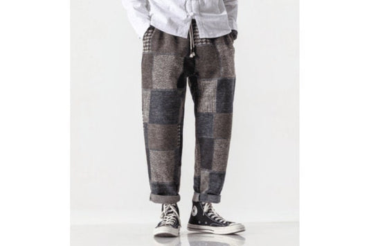 Men's Bohemian Dream Patchwork Harem Style Joggers